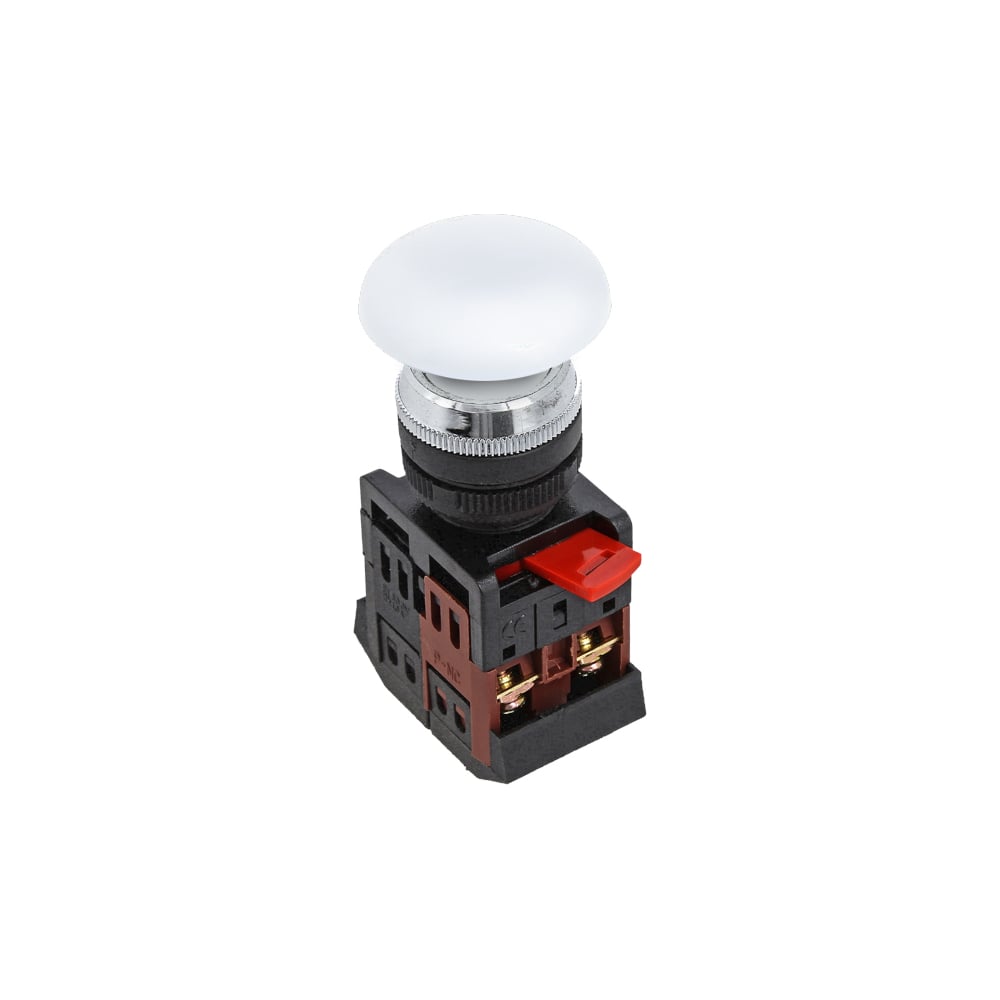 Кнопка EKF кнопка управления chint 574863 d40мм с фиксацией ip40 без подсветки красный