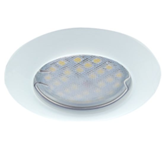 Изображение товара Светильник встраиваемый выпуклый Ecola Light MR16 DL92 GU5.3 Белый 30x80 - 2pack (кd74) FW1622EFY