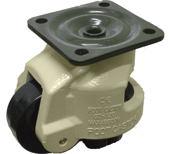 Изображение товара Самоустанавливающееся колесо FOOT CASTOR GD-120 MASTER MFK-TORG JL-120F