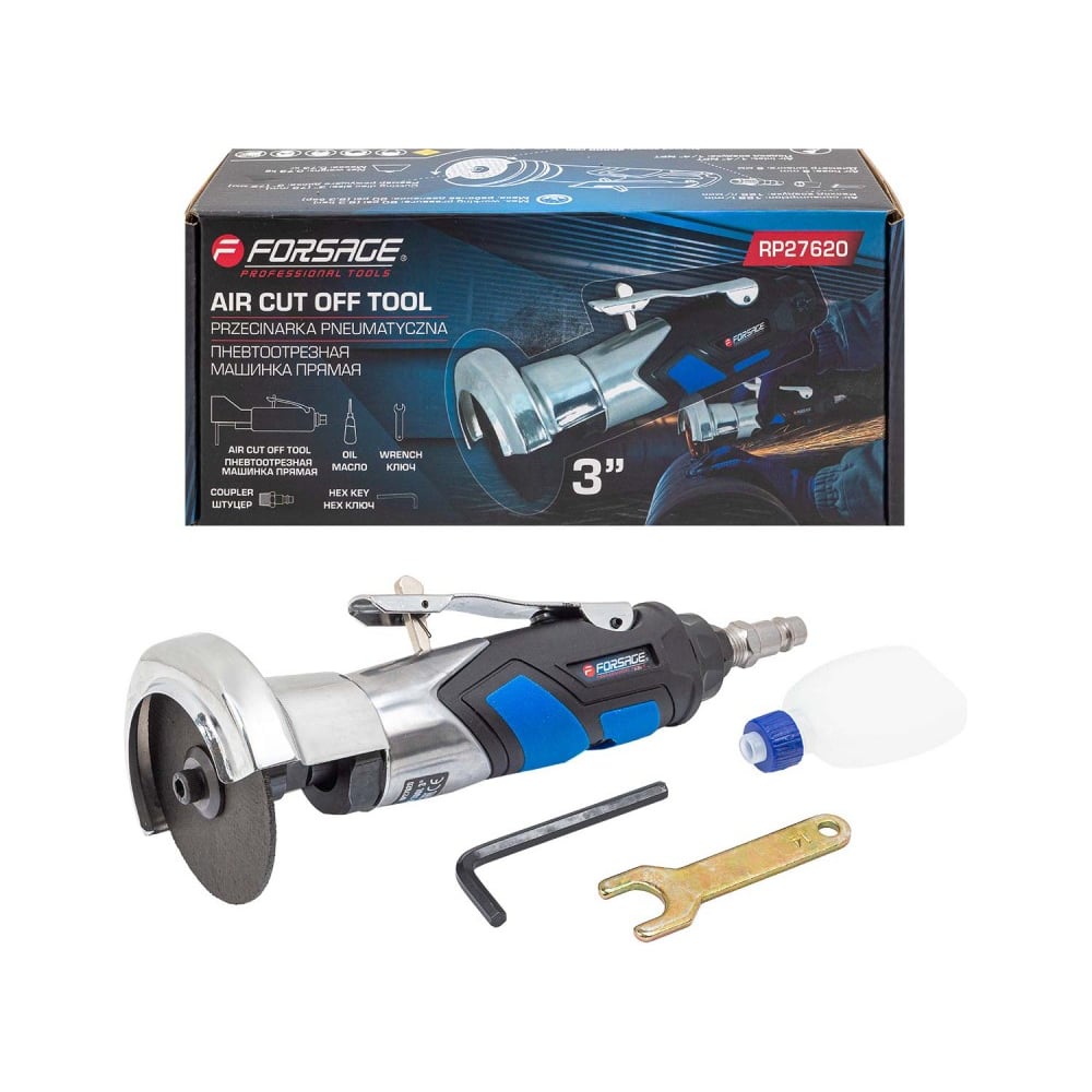 Изображение товара Пневмоотрезная машинка Forsage F-RP27620 3" профессиональный полупрофессиональный инструмент