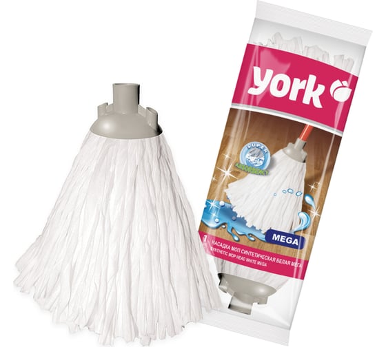 Изображение товара Насадка для уборки YORK МЕГА белая 078010