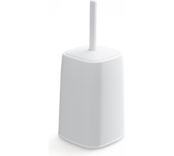 Изображение товара Набор туалетный Martika Лофт ерш на высокой подставке, белый С637БЕЛ