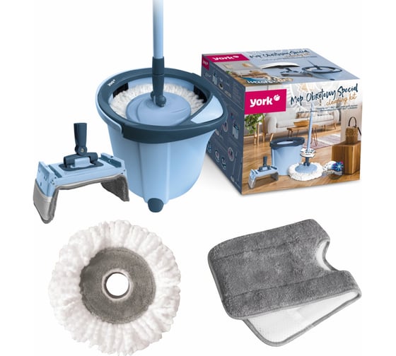 Изображение товара Набор для уборки YORK СПЕШАЛ с вращающимся отжимом 072740