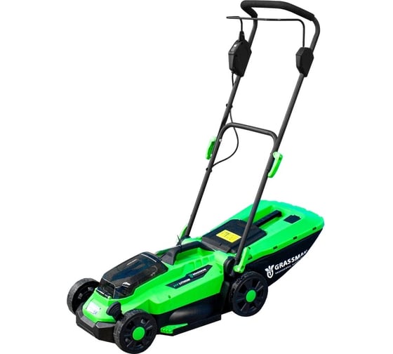 Изображение товара Газонокосилка аккумуляторная Grassman BL-233, 21V, ширина 33см, травосбор. 30л (1/12) 020286
