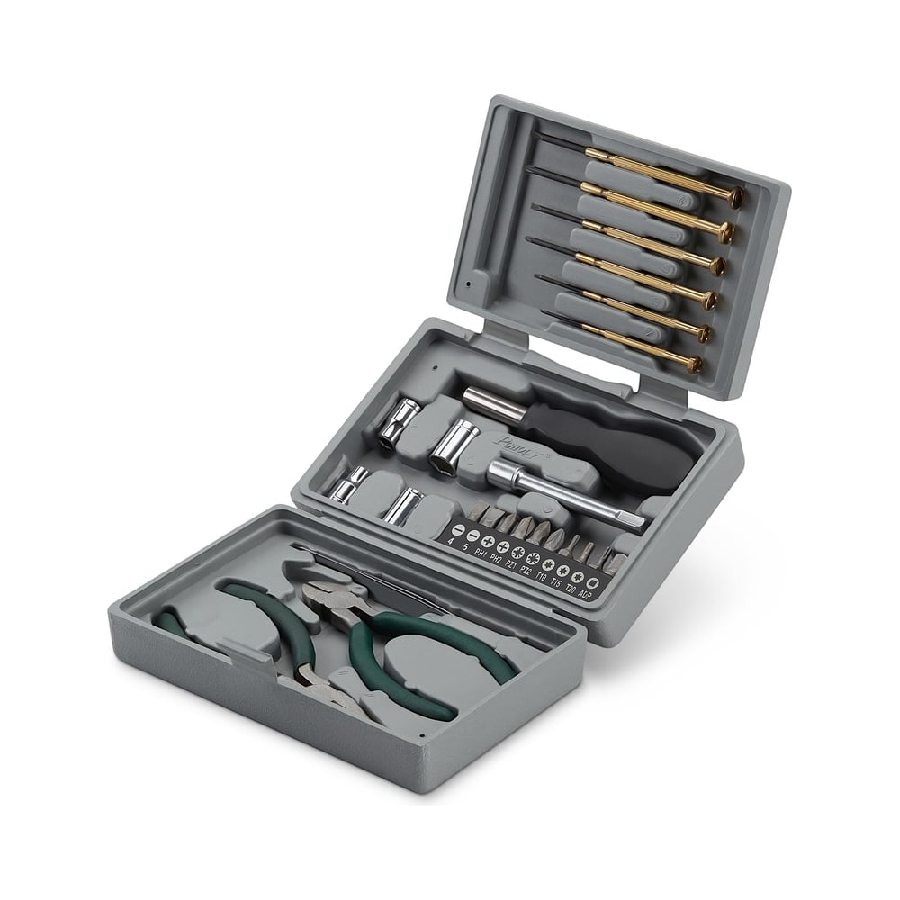 Изображение товара Набор инструментов BURO TC-2101 25 предметов в жестком кейсе