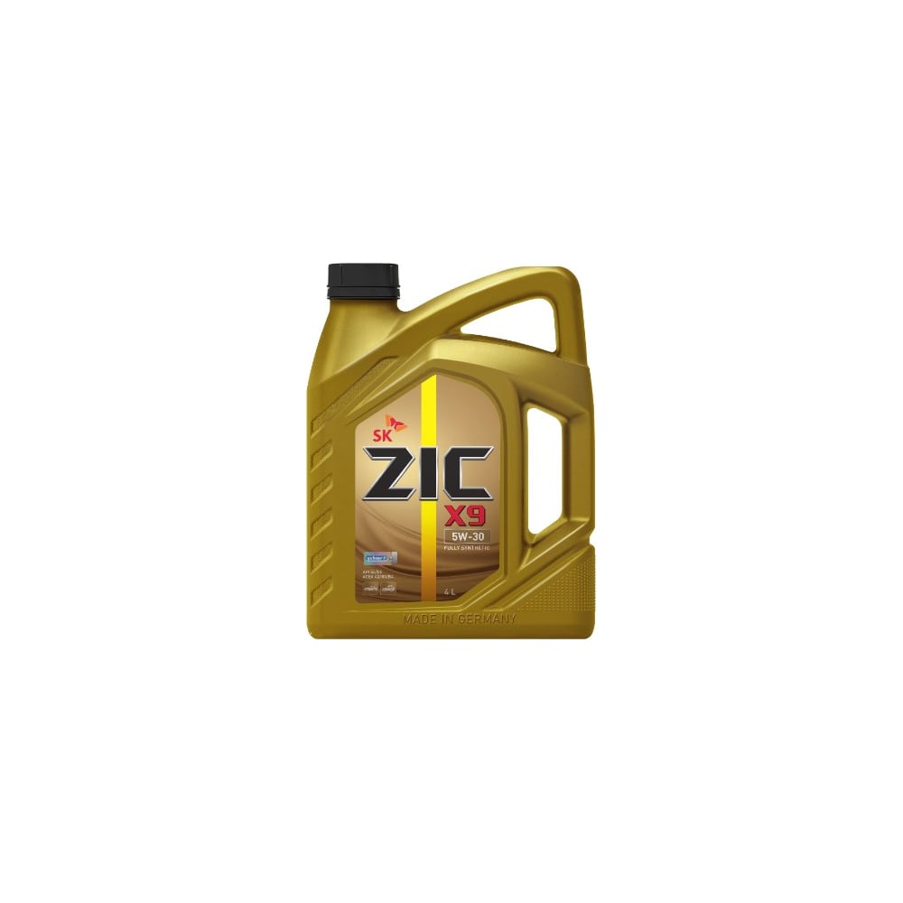Синтетическое масло zic 5W30 162614 5/30 X9 SL/CF - фото 1