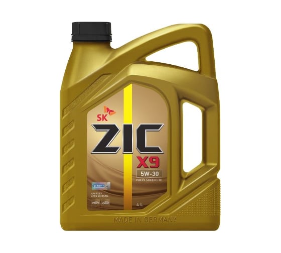Изображение товара Синтетическое масло ZIC 5/30 X9 SL/CF 4 л 162614