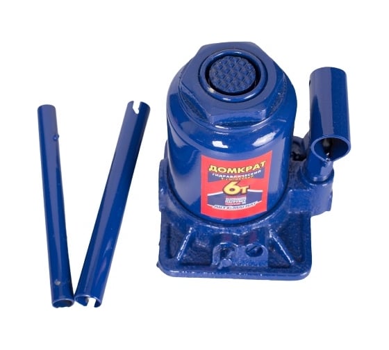 Изображение товара Домкрат АВТОМАГНАТ TUV 4 АМ 6 т, двухштоковый AM-13-K2-003