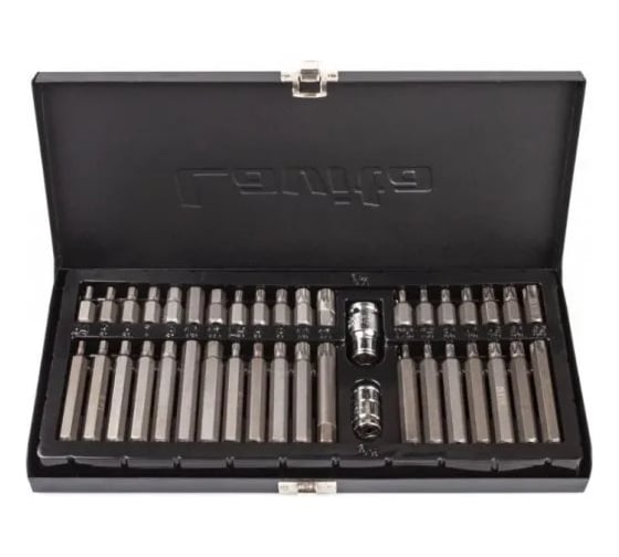 Изображение товара Набор бит HEX TORX SPLINE 1/2", 40 предметов, CRV LAVITA LA 500040