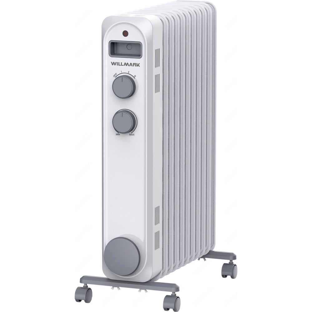 Изображение товара Масляный обогреватель WILLMARK WOR-2411 30 м² с 11 секциями и регулировкой температуры