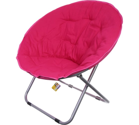 Изображение товара Кресло складное Добросад Луна 75x60x75 см, розовый 835-949