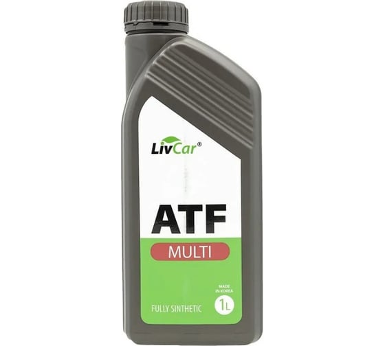 Изображение товара Жидкость трансмиссионная LIVCAR MULTI ATF 1л LC0405ATF-001