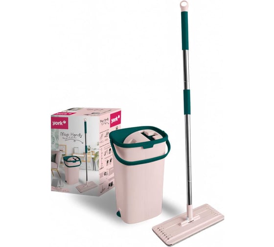 Изображение товара Набор для уборки YORK ХЭНДИ с вертикальным отжимом 081710