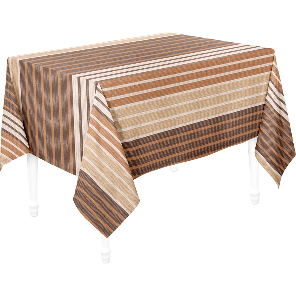 Изображение товара Классическая скатерть Guten Morgen из рогожки 140x150 см, водоотталкивающая, моющаяся