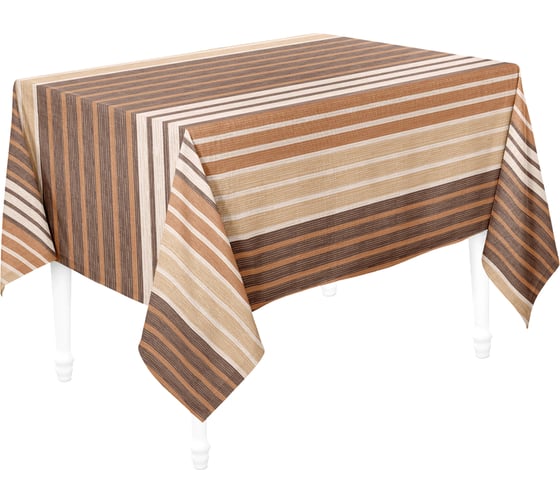 Изображение товара Скатерть Guten Morgen рогожка, Грильяж, набор 140x150 см СкГр-140-150