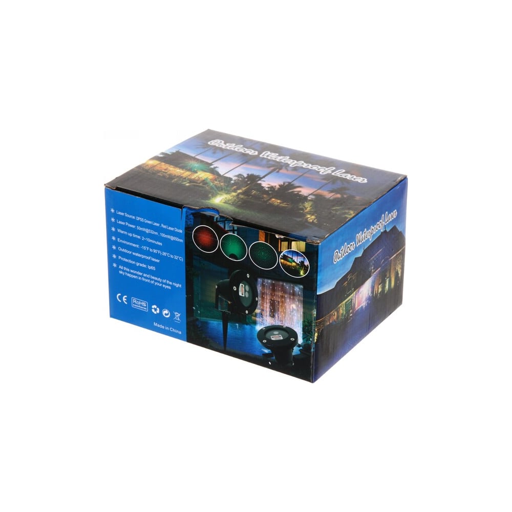 Изображение товара Уличный лазерный световой прибор Серпантин Лазер XL-060 220V для эффектов