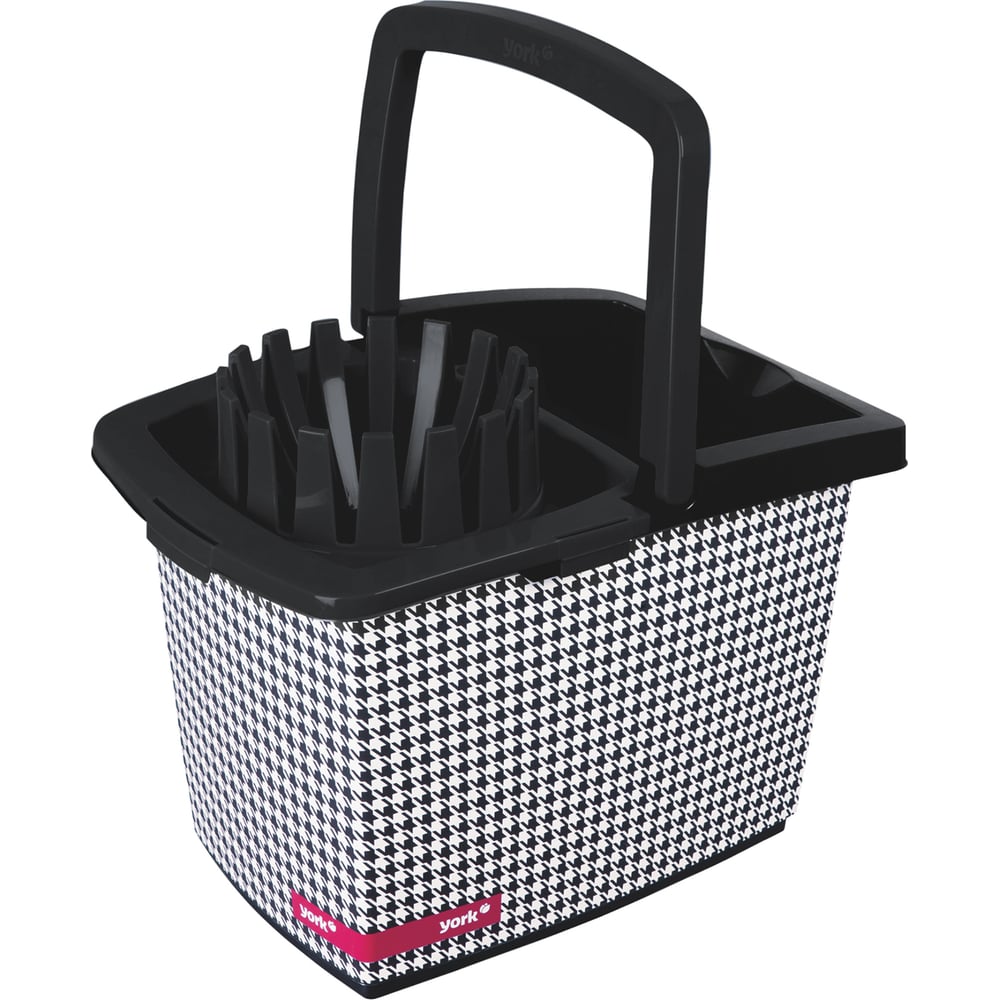 Изображение товара Прямоугольное ведро YORK СТАЙЛ ПЕПИТА 15 литров черное