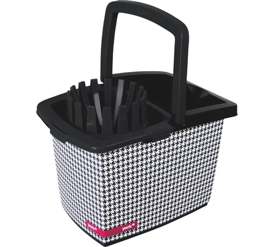 Изображение товара Ведро с отжимом YORK 15 литров прямоугольное СТАЙЛПЕПИТА 070042