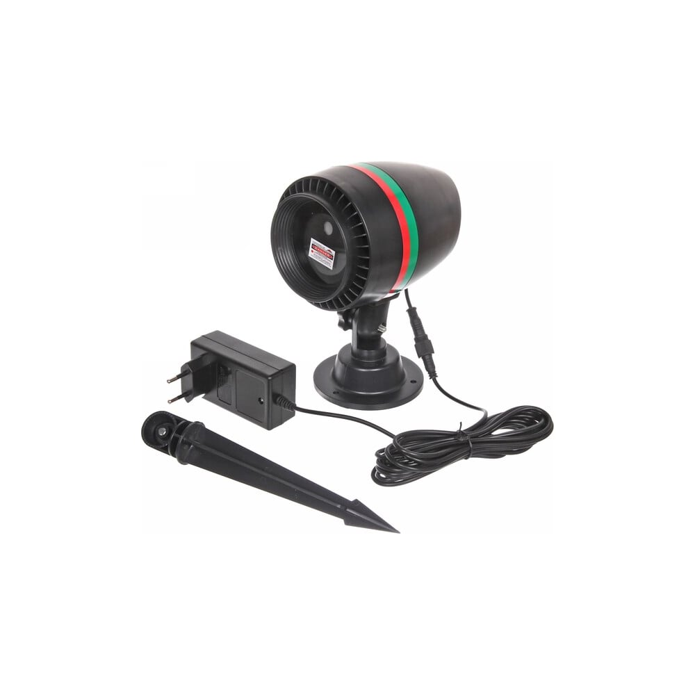 Изображение товара Световой прибор Серпантин Лазер, 1 картинка, корпус пластик (220V) 204-817