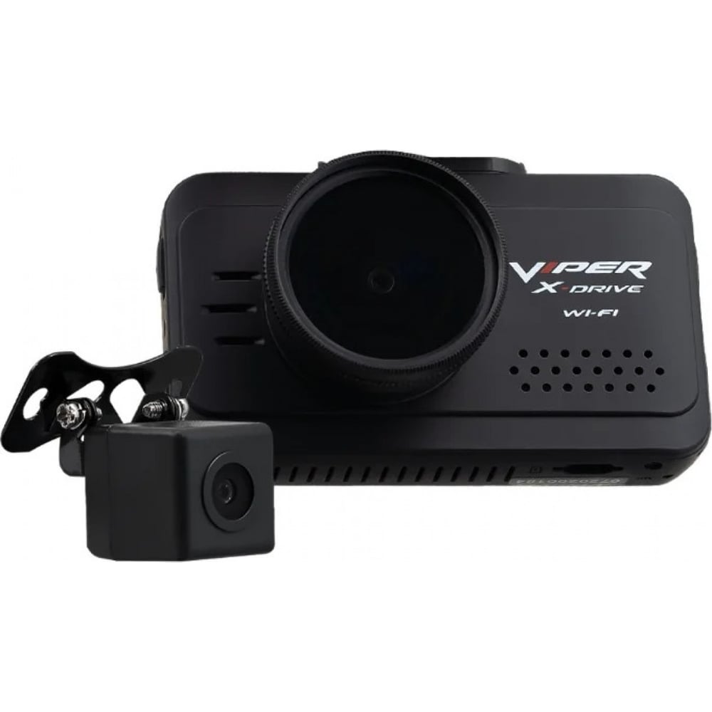 фото Видеорегистратор viper x-drive duo wi-fi + кам.заднего вида, наружная ут000015102