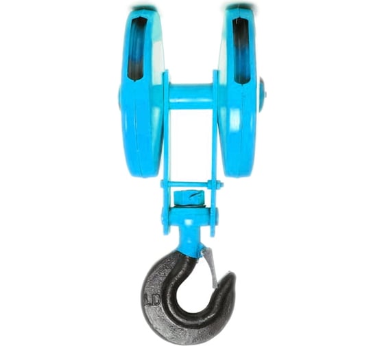 Изображение товара Крюковая подвеска двухблочная к тали TOR CD1 10.0 т Тор 119105