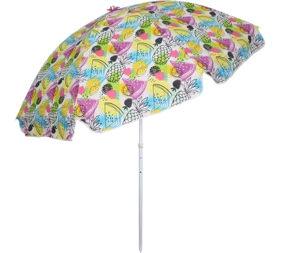Изображение товара Зонт пляжный Добросад D=240 см, h=220 см, "Принт АРТ11692-8", с наклоном и покрытием от нагрева 835-977