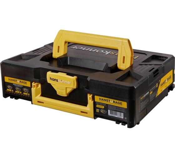 Изображение товара Ящик модульный Hanskonner размер S, единая система хранения HANSTORAGE, 395.5x295.5x105мм HS105P