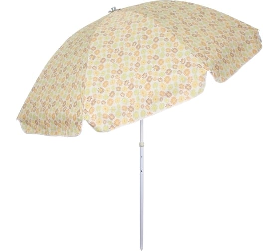 Изображение товара Зонт пляжный Добросад D=240 см, h=220 см, "Принт АРТ10659-5", с наклоном и покрытием от нагрева 835-981