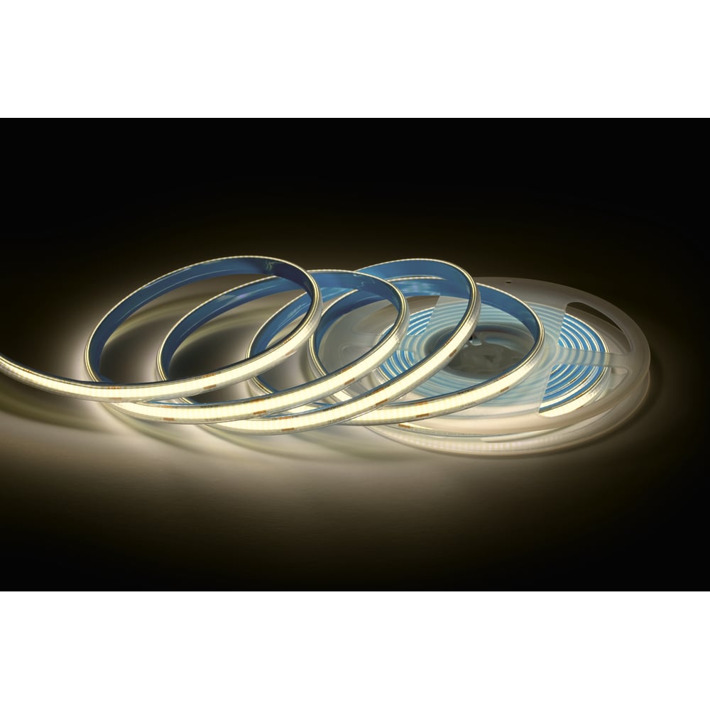 Изображение товара Светодиодная лента Apeyron 24В COB IP65 5м 3000K тепло белая