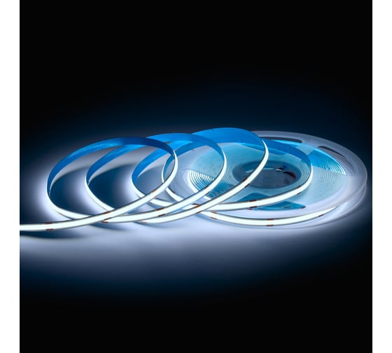 Изображение товара Светодиодная лента Apeyron 24В, 15Вт/м, COB, 560д/м, IP20, 1200Лм/м, подложка 8мм, 10м. 6500К 00-485