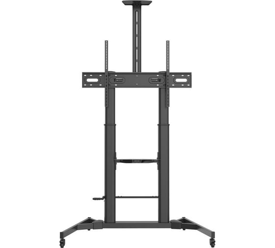 Изображение товара Мобильная стойка для ТВ Digis DSM-P1106CH 55"-100" до 100 кг, VESA до 1000x600мм, наклон -15/+5 безинструментальная регулировка высоты ТВ и полок для камеры и источников 0 36578