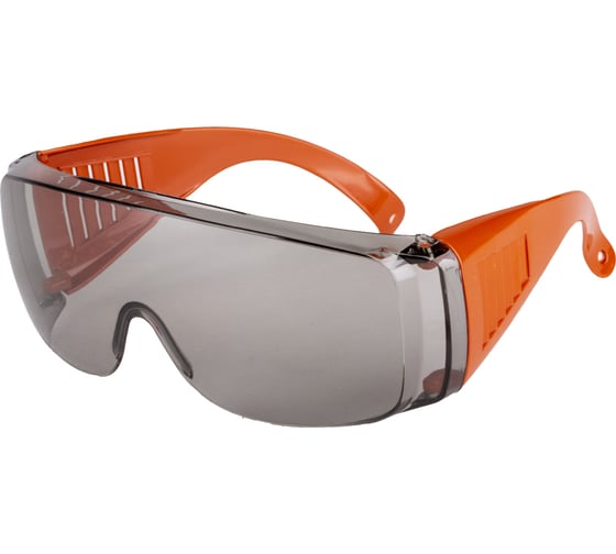 Изображение товара Защитные очки AMIGO, дымчатые с оранжевыми дужками, 74302