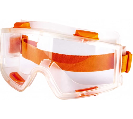 Изображение товара Защитные очки AMIGO Панорама, с оранжевой резинкой, 74252