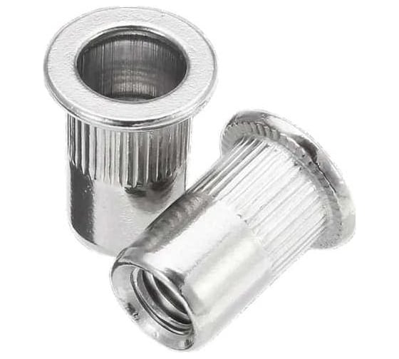 Изображение товара Нержавеющая резьбовая заклепка с насечкой BEFAST М8x18, А2, стандартный борт, 20 шт. А281820S