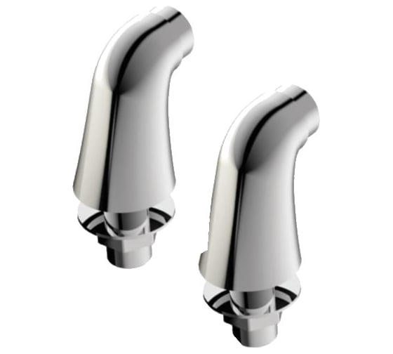 Изображение товара Уголок для смесителя Vidima для установки на бортик, 2 шт BA200AA 00041214