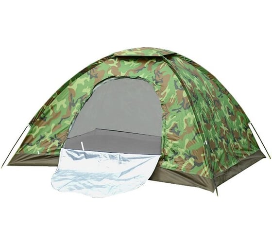 Изображение товара Палатка туристическая Турист мастер Ангара-3, однослойная, 200х200х130 см, хаки 805-040