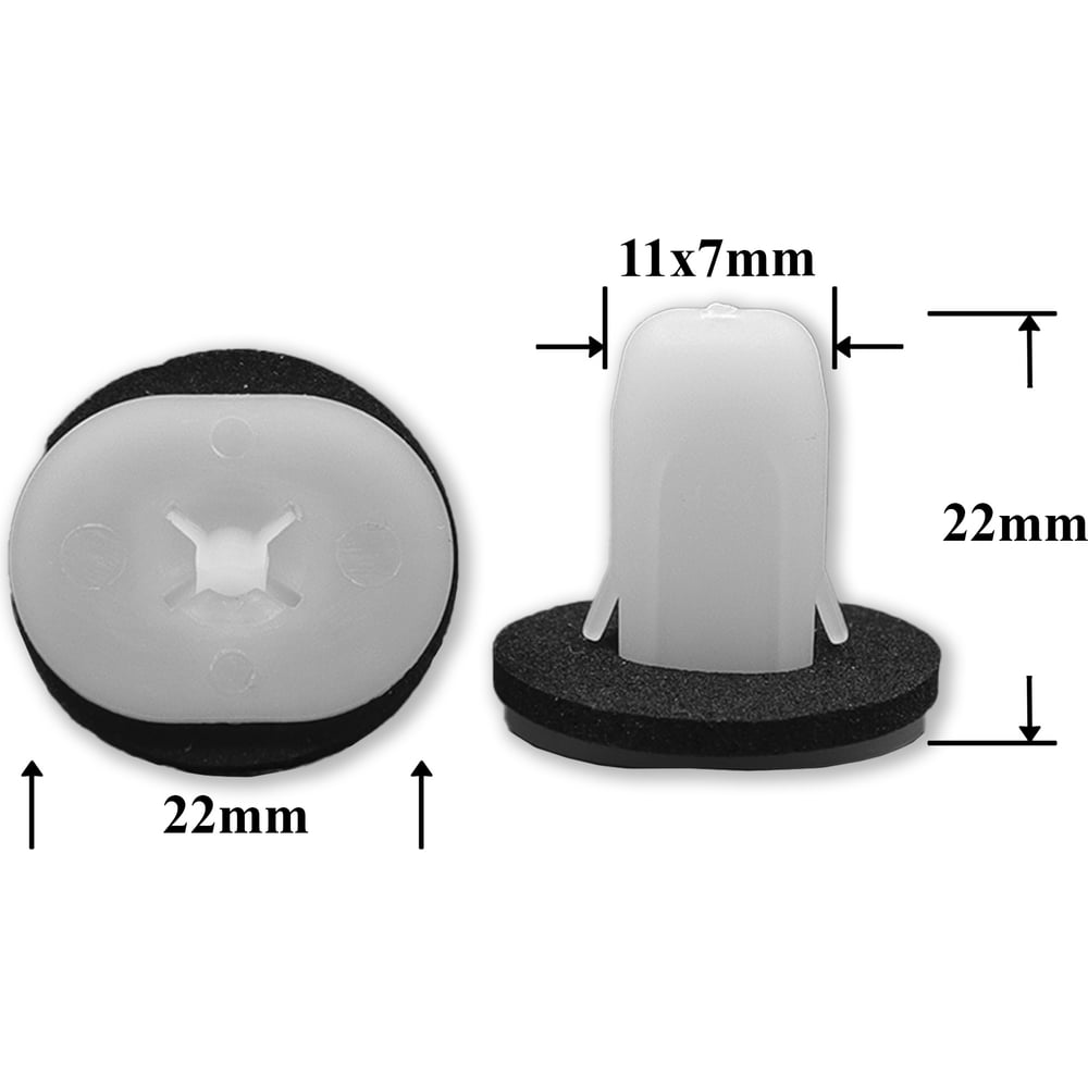 Изображение товара Автокрепеж для Mazda 10 шт H260506K8 КрепАвто 1520