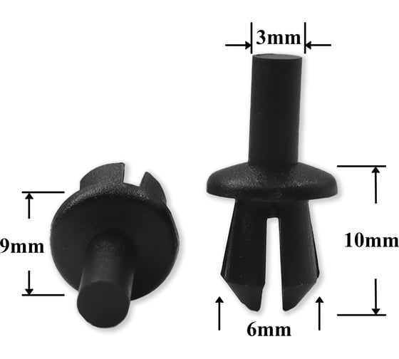 Изображение товара Автокрепеж для BMW 10 шт 51478166992 КрепАвто 1533