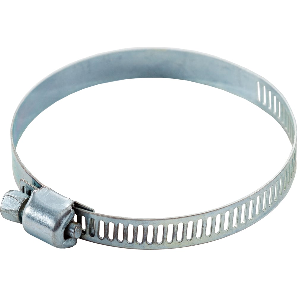 Изображение товара Хомуты червячные просечные EKOTOOLS оцинкованные 40-60 мм, 10 шт.