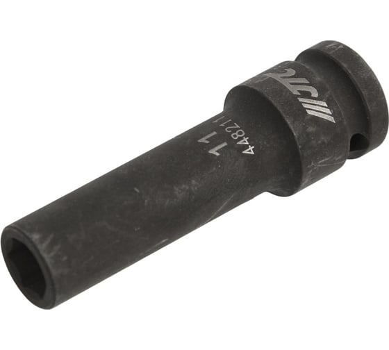 Изображение товара Головка торцевая ударная глубокая JTC 6-гранная 1/2x11мм, длина 82мм -448211 073932