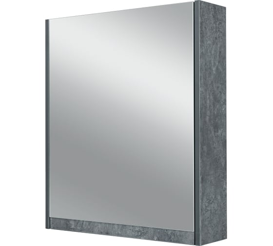 Изображение товара Зеркало со шкафом Doratiz Крит 60 цемент темный, цемент светлый, левый 2711.168