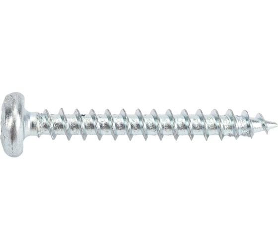 Изображение товара Универсальные саморезы Стройбат пкр. 4,0x30 белый цинк 200 шт 305060