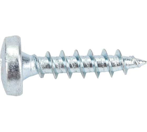 Изображение товара Универсальные саморезы Стройбат пкр. 5,0x20 белый цинк 305130