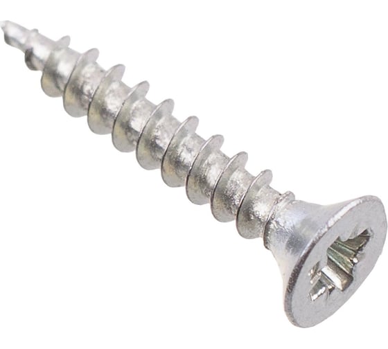 Изображение товара Универсальные саморезы Стройбат 2,5x16 белый цинк 100 шт 305810