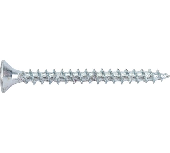 Изображение товара Универсальные саморезы Стройбат 3,5x35 белый цинк 200 шт 075311