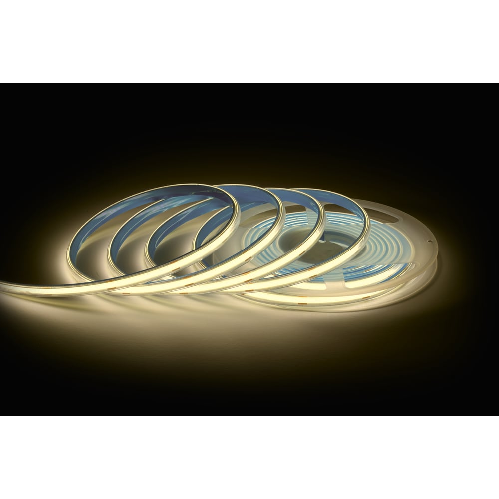 Изображение товара Светодиодная лента Apeyron 24В 15Вт/м COB IP65 5м теплый белый