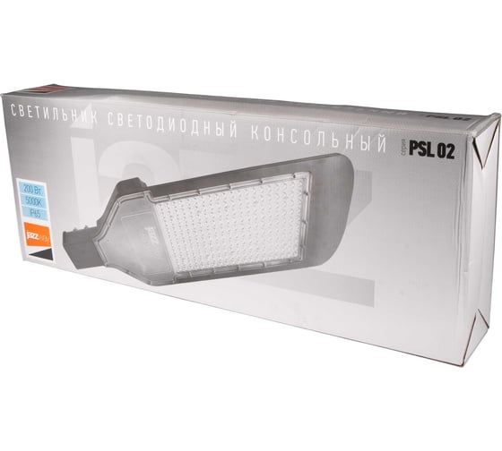 Изображение товара Светодиодный светильник Jazzway консольный PSL 02 GR 200Вт 5000К IP65 AC85-265В ДКУ уличный 5016286