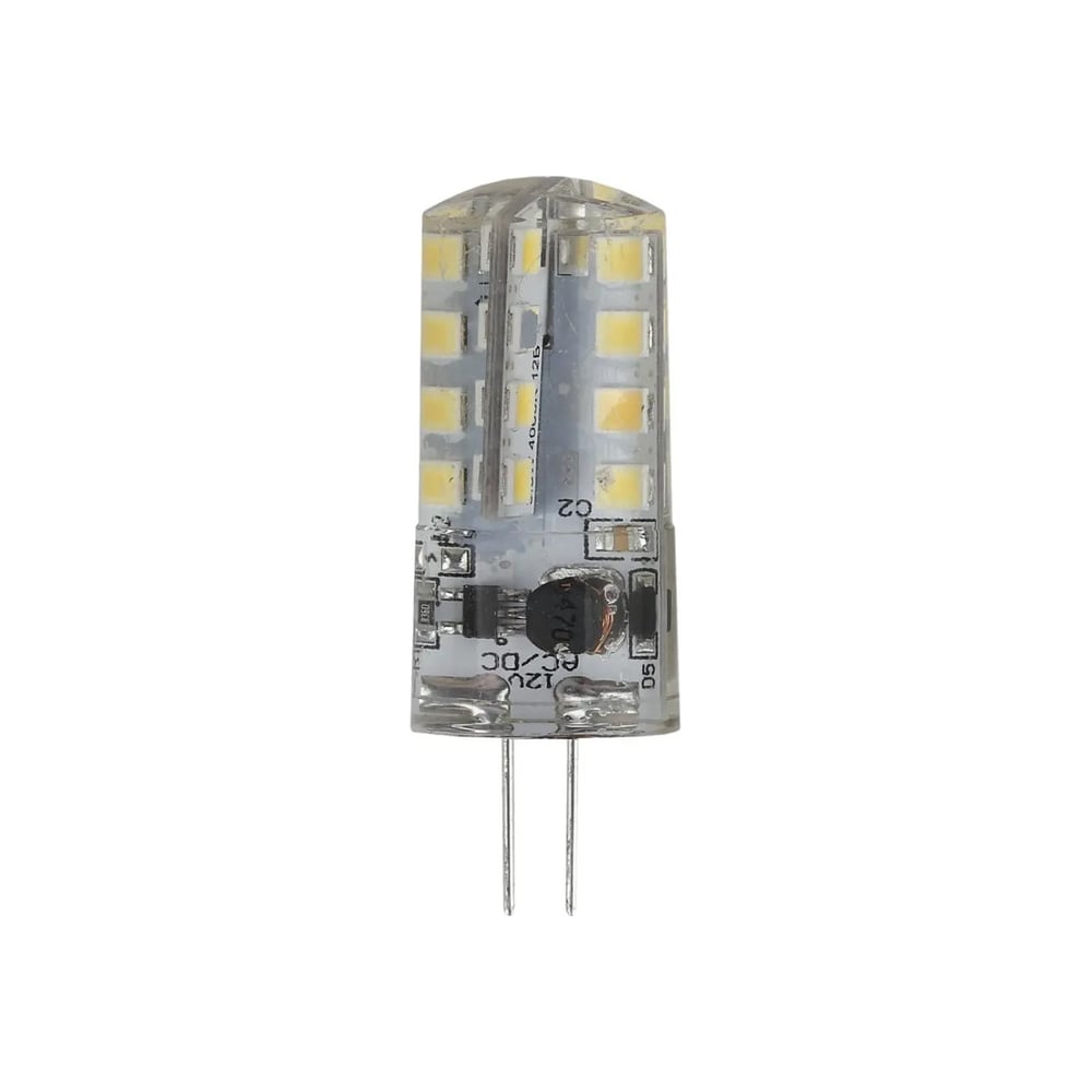 Изображение товара Набор лампочек ЭРА STD LED JC3W12V827G4 светодиодные (EC) G4, 3 Вт, капсула, теплый белый свет, 10 штук Б0056481