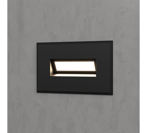 Изображение товара Светодиодный светильник (подсветка для лестниц) Elektrostandard MRL LED 1109 чёрный a049756