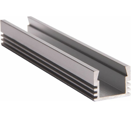 Изображение товара Профиль Jazzway PAL 1612 накладной, 2м, анодированный 1009647